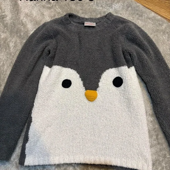 Hanna Cozy Penguin Sweater - 130 - Picture 1 of 1